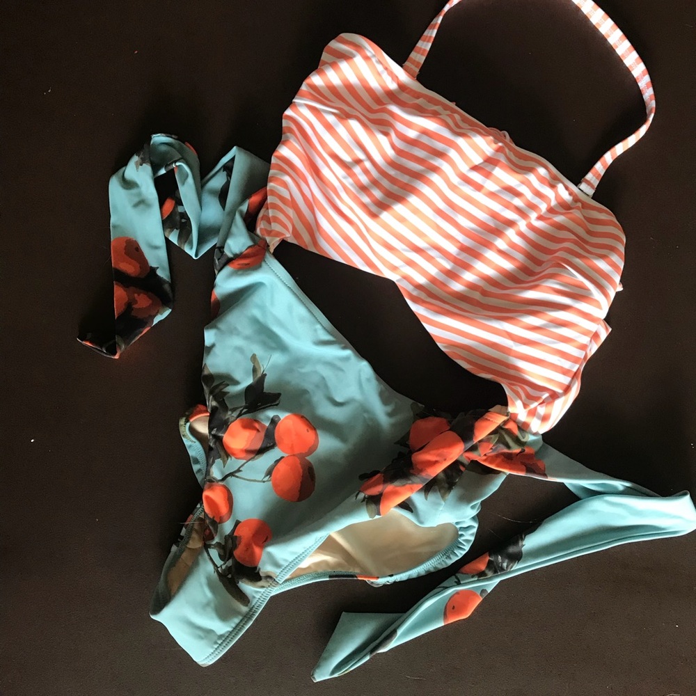 Albion Fit “Day-Tripper” cutout one piece swimsuit